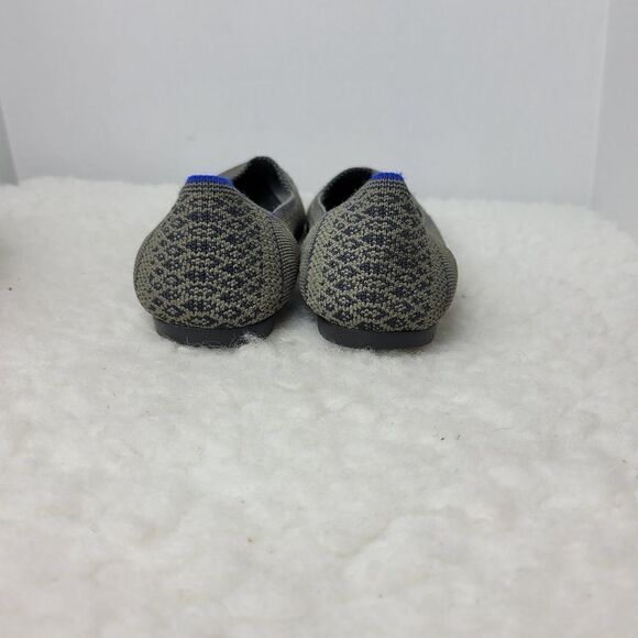 Rothy’s Women's Ballet Size 9 Pistachio Python Pointed Toe Flats Retired Rare - Picture 5 of 11